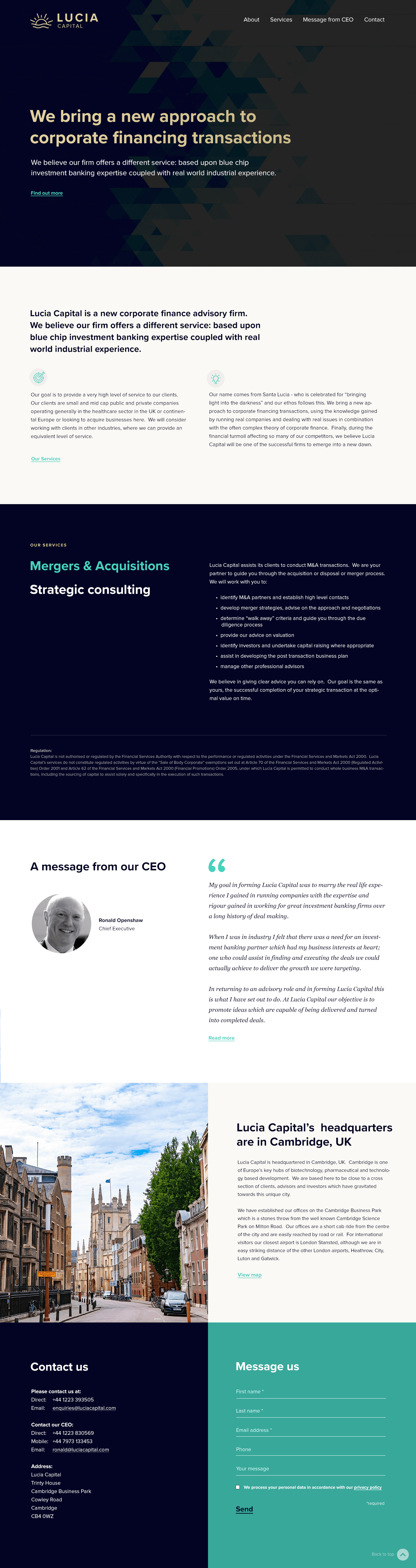 New Logo design & User interface web design